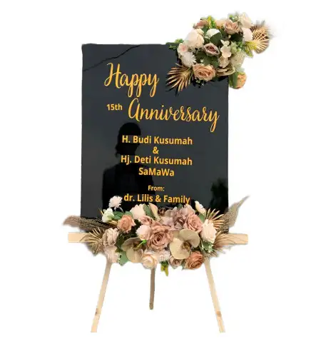 Papan Bunga Akrilik Kokap