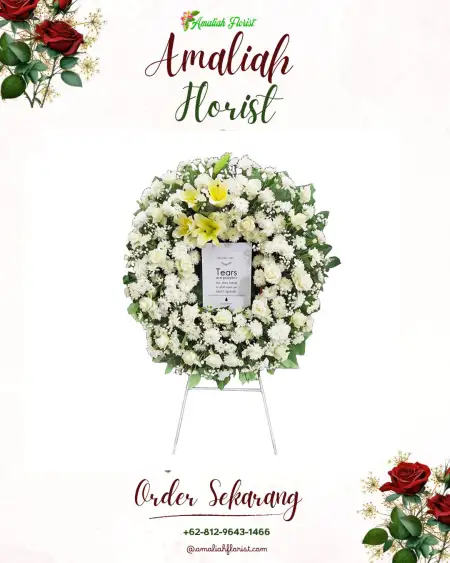 Krans Bunga Duka Kokap